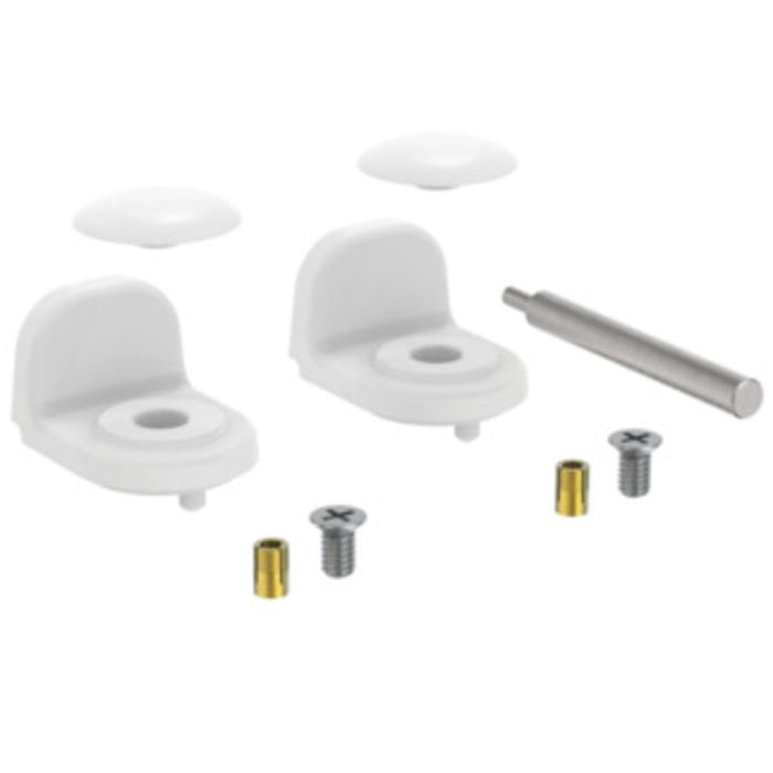 Armitage Shanks Contour 21 Seat Retaining Buffers, White (Pair), EW07867 Armitage Shanks Contour 21 Seat Retaining Buffers, White (Pair), EW07867