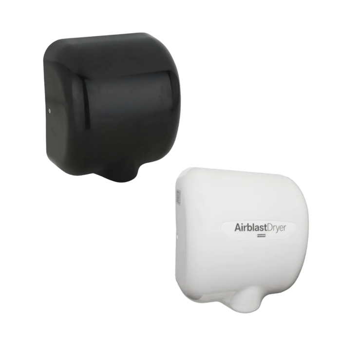KWC DVS Airblast Hand Dryer (Black or White) KWC DVS Airblast Hand Dryer (Black or White)