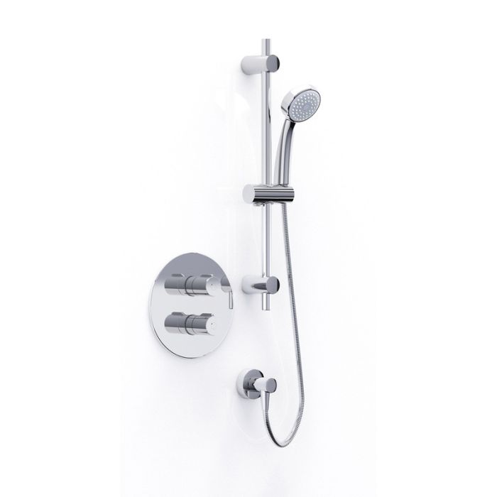 Inta Trade-Tec Thermostatic Concealed Shower with Flexible Slide Rail Kit | Commercial Washrooms Inta Trade-Tec Thermostatic Concealed Shower with Flexible Slide Rail Kit | Commercial Washrooms