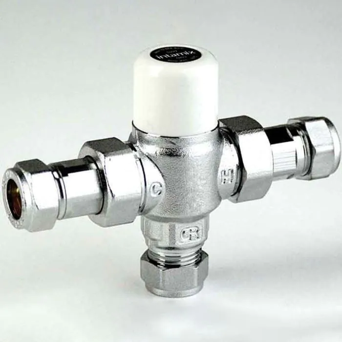 AYIVG Temperature Display Shower Diverter Valve 3 Way Concealed Thermostatic Shower Valve Shower