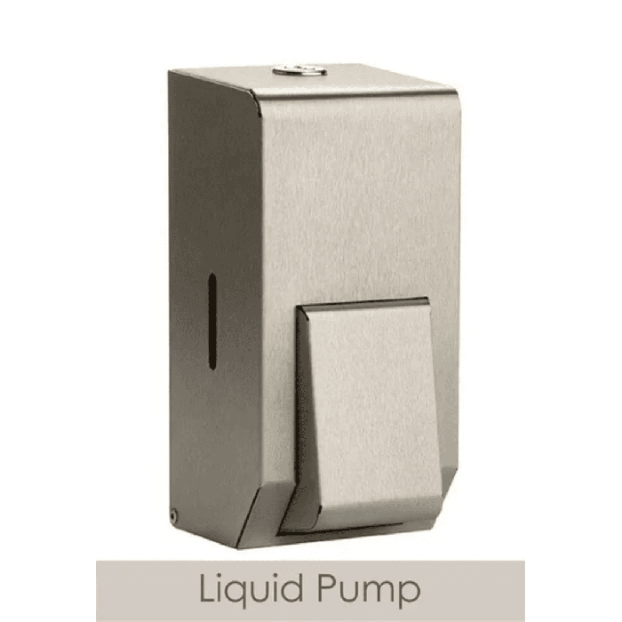 Brushed Stainless Steel Liquid Soap Dispenser, PL10LMBS
