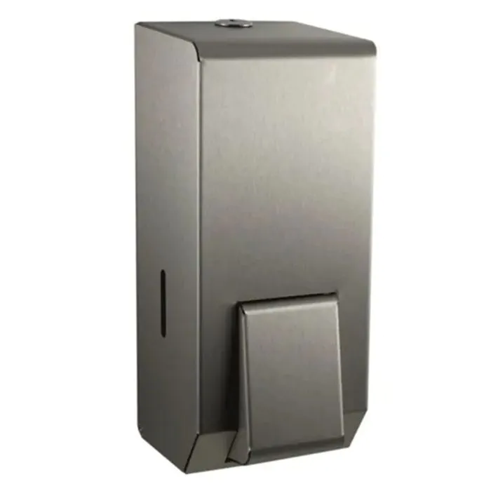 Stainless Steel 900ml Dispenser - Brushed Stainless Steel, Sanitiser Spray | Commercial Washrooms Stainless Steel 900ml Dispenser - Brushed Stainless Steel, Sanitiser Spray | Commercial Washrooms
