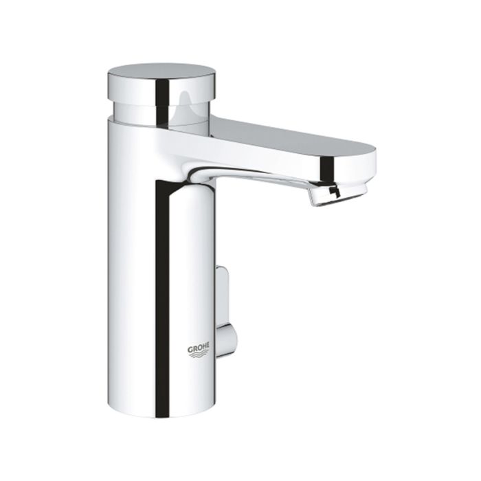 Grohe Eurosmart Cosmopolitan T Self-Closing Basin Mixer With Mixing Device And Adjustable Temperature Limiter Grohe Eurosmart Cosmopolitan T Self-Closing Basin Mixer With Mixing Device And Adjustable Temperature Limiter