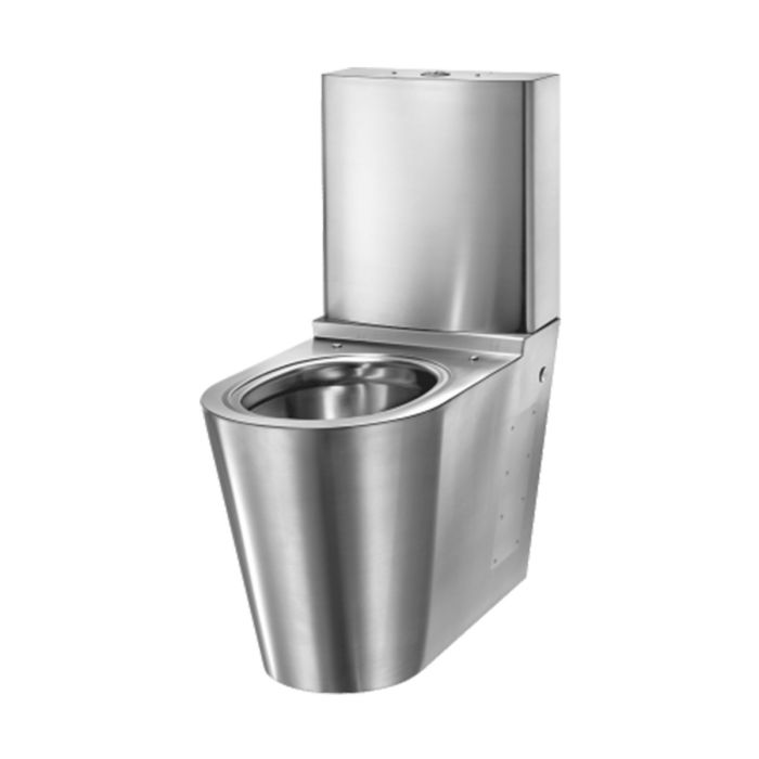 Delabie MONOBLOCO Stainless Steel S21 Close Coupled Toilet Delabie MONOBLOCO Stainless Steel S21 Close Coupled Toilet