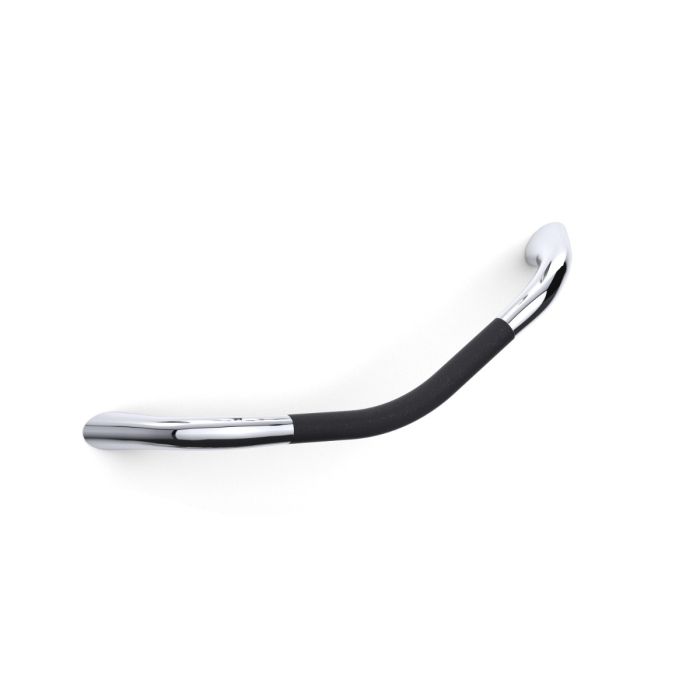 Inta EVER 460mm Angled Black Grab Rail with Non-Slip Finish Inta EVER 460mm Angled Black Grab Rail with Non-Slip Finish