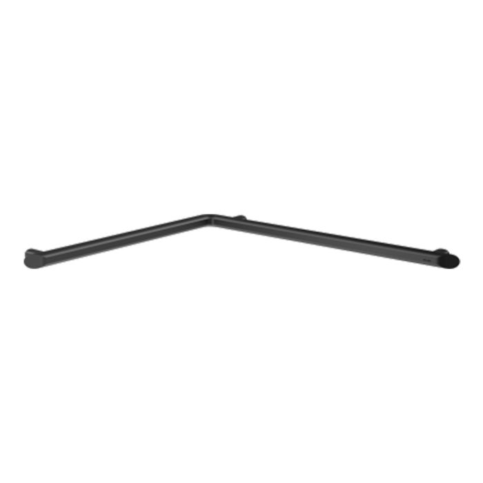 Delabie Be-Line Matte Black Aluminium Corner Grab Bar 695mm x 695mm