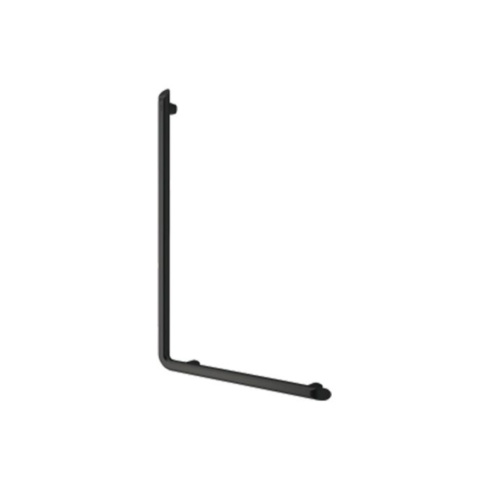 Delabie Be-Line Matte Black Aluminium L-shaped Grab Bar