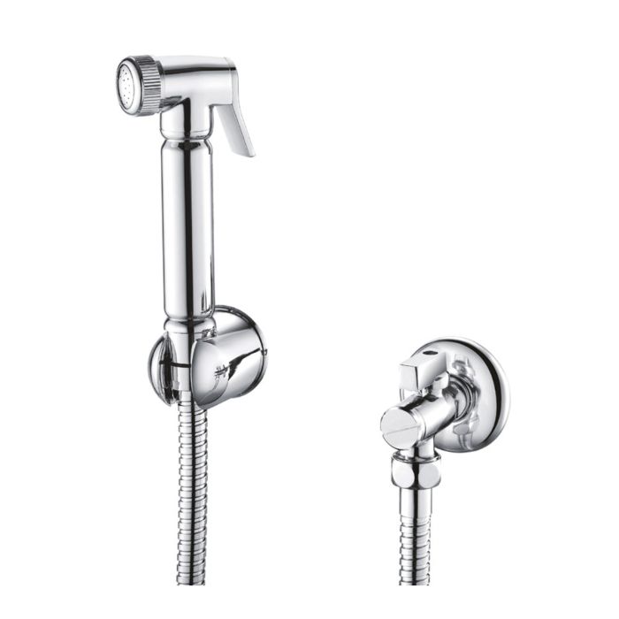 Ablution Handset Holder and Outlet Elbow | Product Image Ablution Handset Holder and Outlet Elbow | Product Image