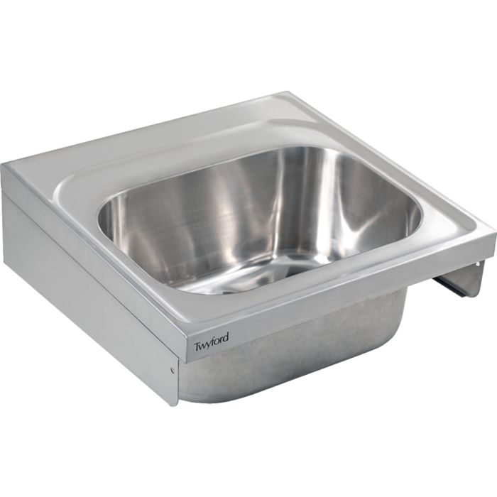 Twyford Stainless Steel Hospital Sink No Tap Holes
