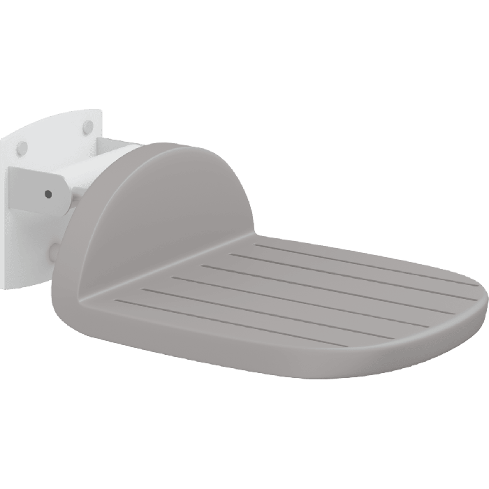Pressalit Value Wall Mounted Folding Shower Seat, R1600000