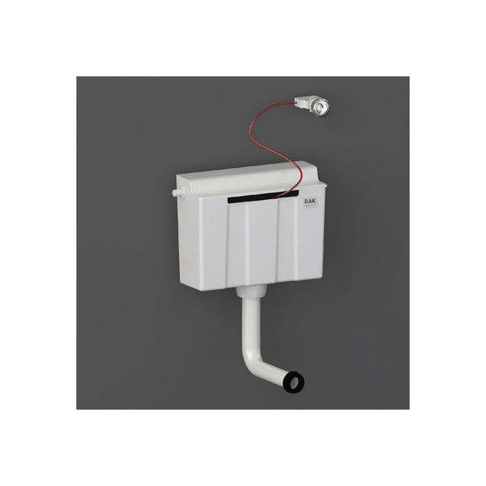 RAK-Ecofix Concealed Furniture Cistern with Cable Operated Push Button - Side Inlet | Commercial Washrooms