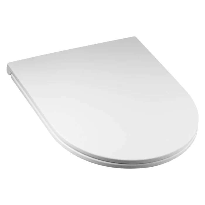 RAK-Resort Quick Release Sandwich Soft Close Urea Seat for Rimless Pans | Commercial Washrooms