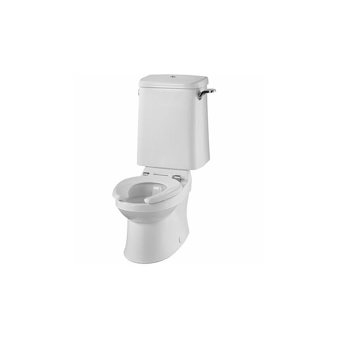 Twyford Sola School Close Coupled Rimless Toilet (300mm high) 