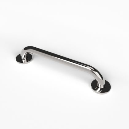 NymaSTYLE Polished Stainless steel grab rail - 300mm | Commercial Washrooms