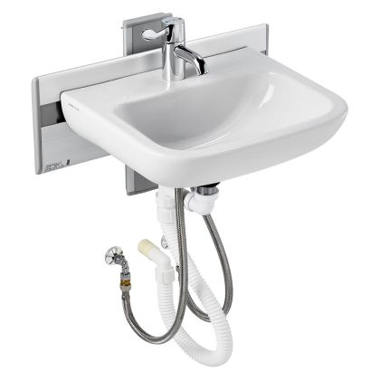 Armitage Shanks Care Plus Manual Washbasin -  Vertical Adjustment