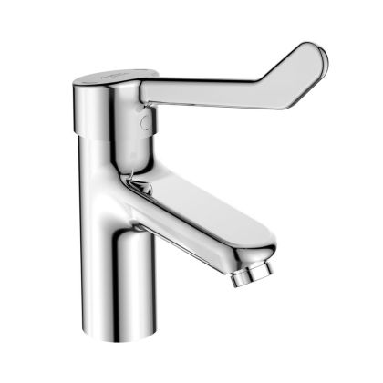 Armitage Shanks Contour 21+ Single Lever Basin Mixer Tap with Medical Handle | Commercial Washrooms