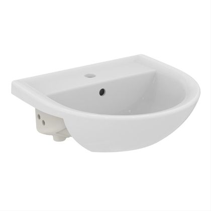 Armitage Shanks Sandringham 21 50cm Semi-Countertop Washbasin with 1 Taphole and Overflow - Commercial Washrooms