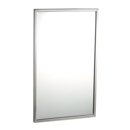 Bobrick Welded-Frame Washroom Mirror