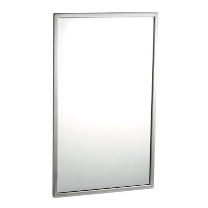 Bobrick Tempered Glass Welded-Frame Mirror