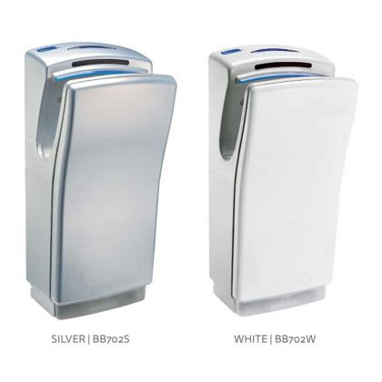 Biodrier Business² High Speed Hands In Dryer White and Silver