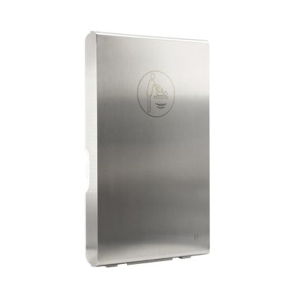 Vertical Stainless Steel Clad Baby Changing Table | Dolphin