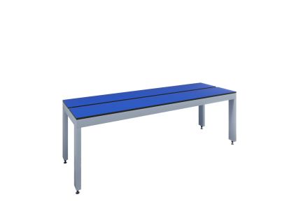 Freestanding Changing Room Bench Seat With SGL Slats