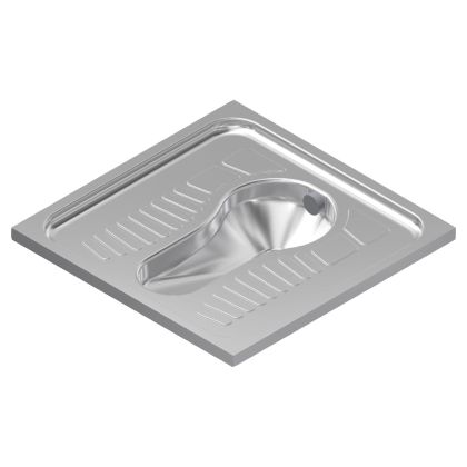 KWC DVS Slip Resistant Squat Pan | Commercial Washrooms