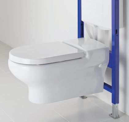 RAK-Compact Special Needs Extended Projection Rimless Wall Hung Toilet