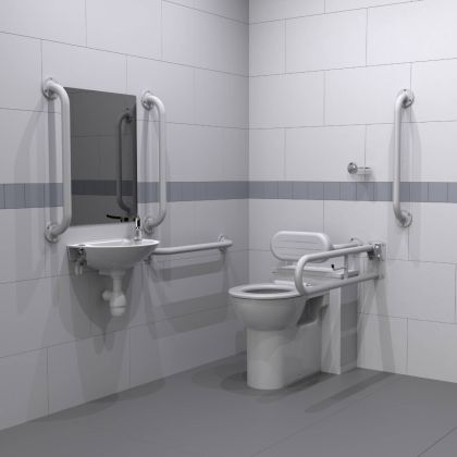 NymaPRO Back To Wall Doc M Toilet Pack with Exposed Fixings