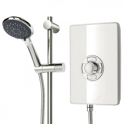 Triton Aspirante Electric Shower (White)
