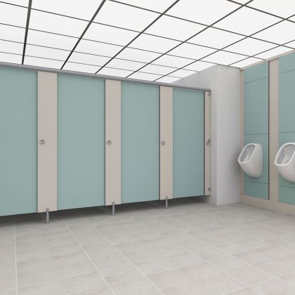 Executive MFC Toilet Cubicle Range 