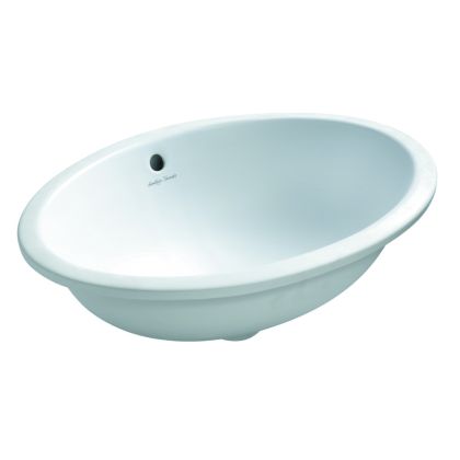 Armitage Shanks Marlow 21 48cm Under-Countertop Wash Basin, Classic shape | Commercial Washrooms