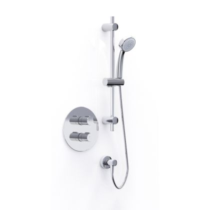 Inta Trade-Tec Thermostatic Concealed Shower with Flexible Slide Rail Kit | Commercial Washrooms