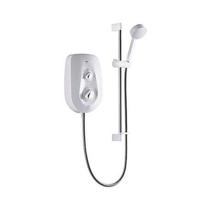 Mira Vie Electric Shower 8.5kW White | Commercial Washrooms