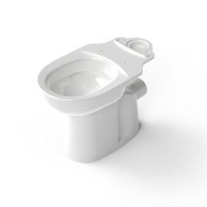 NymaPRO Close Coupled, Comfort Height Toilet Pan