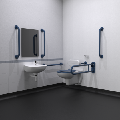 NymaCARE Wall Hung Doc M Toilet Pack with Concealed Fixings