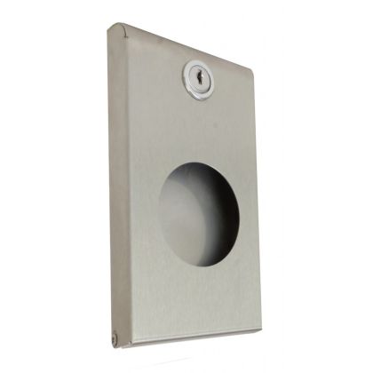 Brushed Stainless Steel Sani Bag Dispenser | Commercial Washrooms