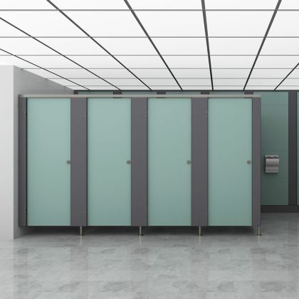 Ultra Plus SGL Toilet Cubicles With Stainless Steel Hardware