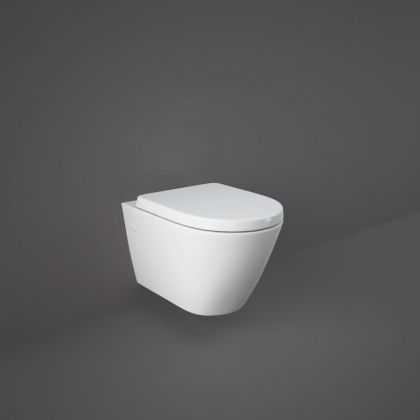 RAK-Resort Rimless Wall Hung Pan Only | Commercial Washrooms