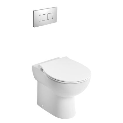 Armitage Shanks Contour 21+ Back to Wall Rimless Toilet (S0439) | Commercial Washrooms