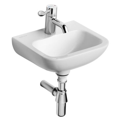 Armitage Shanks Contour 21 (37cm) Wall Hung Wash Hand Basin - Central tap hole