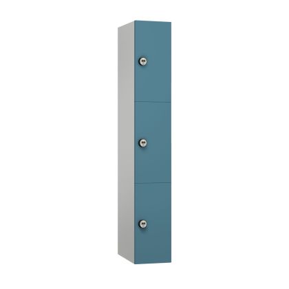 Three Door Dry Area Locker with MFC Laminate Door | Commercial Washrooms