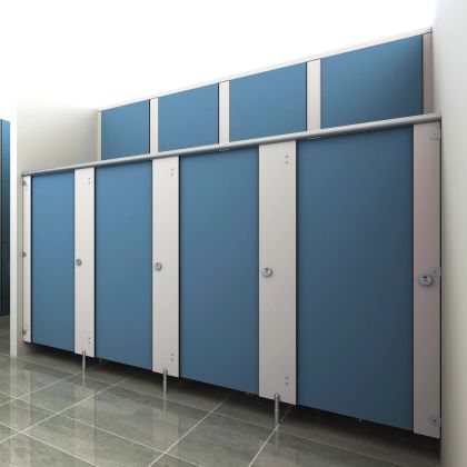  Solid Grade Laminate Shower Cubicles