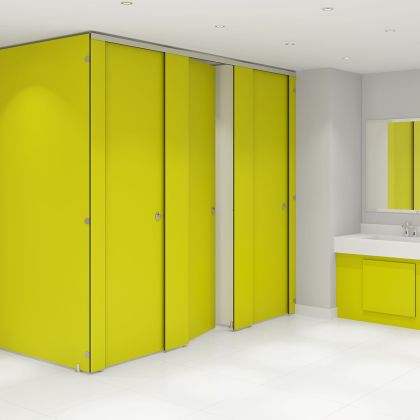 Stature SGL Full Height Toilet Cubicles (Wet Area & High Abuse Range) 