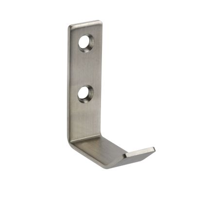 Stainless Steel Coat Hook with No Buffer | Commercial Washrooms