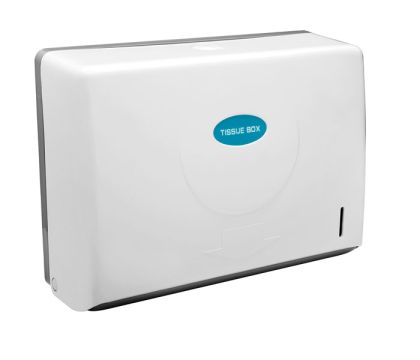 White Plastic Paper Towel Dispenser | Commercial Washrooms