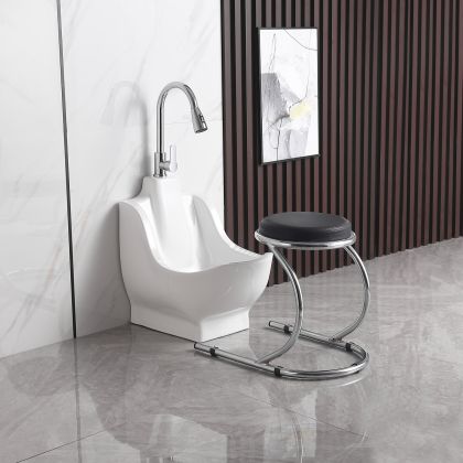 Pure Wudu Ablution Station With Stool | Commercial Washrooms
