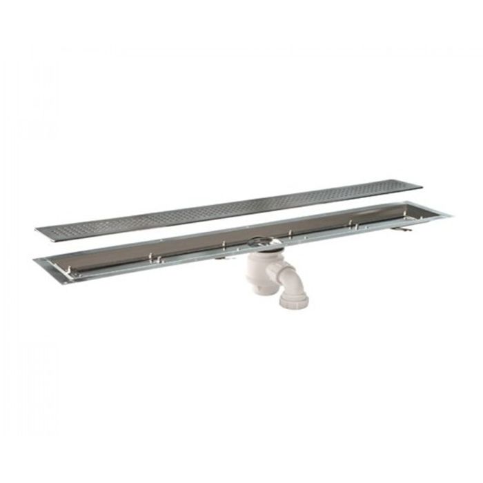 Aco Shower Channel System for Flexible Vinyl Sheet Floor (40mm Outlet) - Various Lengths