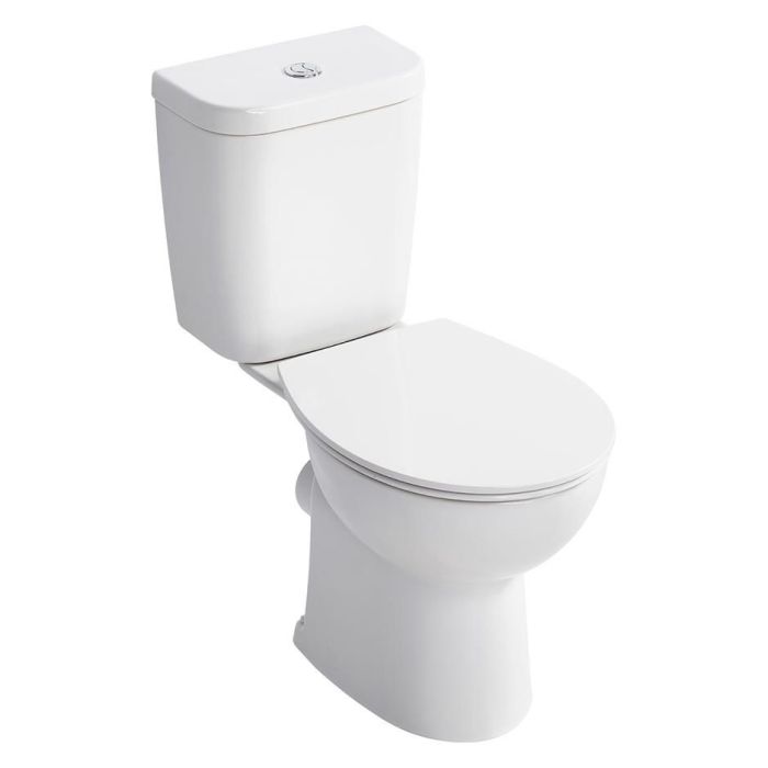 Armitage Shanks Sandringham 21 Smooth Close Coupled Toilet (E8221)
