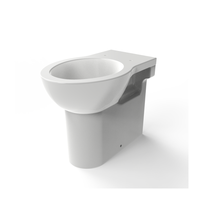 Fitzroy Of London Back To Wall Box Rim Doc M Toilet Pan | Commercial Washrooms